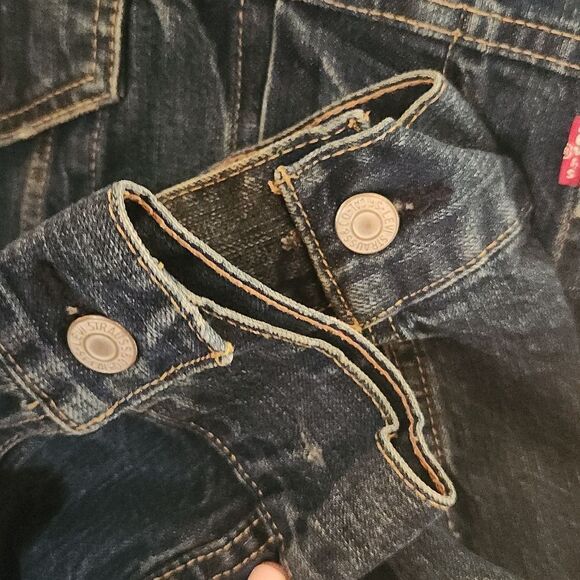 Levi's Trucker Denim Jacket XXL 2013 - Picture 6 of 12